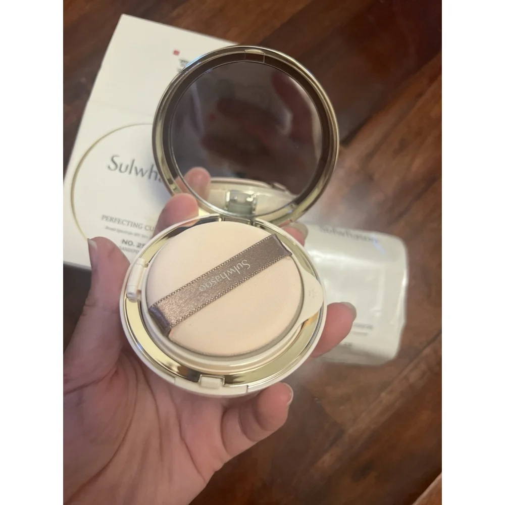 US SELLER SULWHASOO New Perfecting Cushion 15g*2 SPF50+ (Original + Refill) No25
